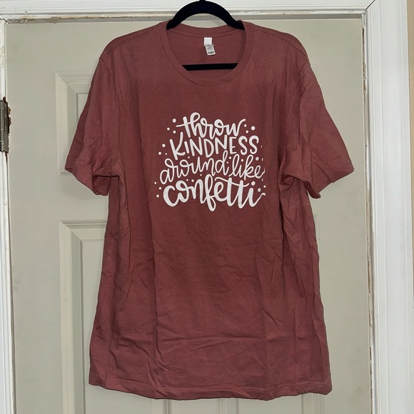 Unisex “throw kindness around like confetti” tshirt size xl - Picture 1 of 5